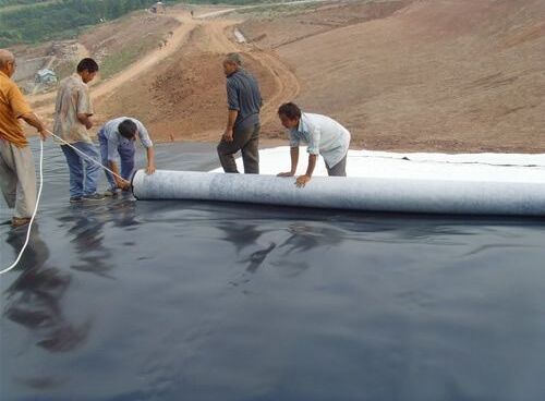 hdpe土工膜施工流程